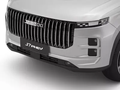 2025 Jaecoo J7 SHS with Interior 3D model