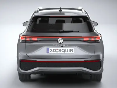 Volkswagen Tayron 2025 3D model