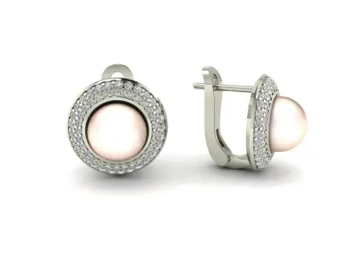 Earrings 001 3D print model