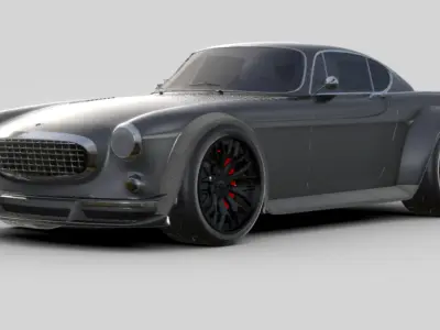 Volvo P1800 Restomod Widebody Edition 3D model