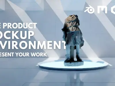 Environment for mockups Free 3D model