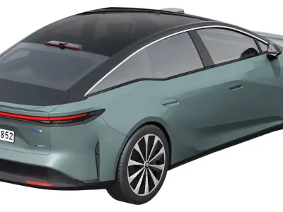 Toyota bZ7 2026 3D model