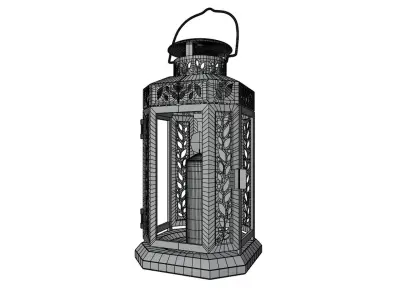 Candleholders Lanterns IKEA Decoration 3D model