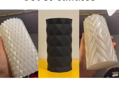CANDLES SET X3 FOR MOLD MAKING 3D print model