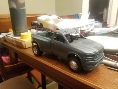 Dodge Ram 3500 2020 Regular Cab 3D print model
