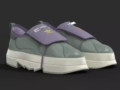 Adidas Puffylette 3D model
