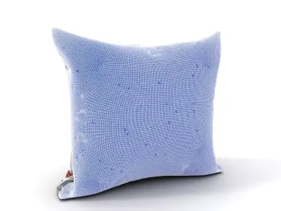 Cartoon Pattern Pillow Model Pack Low-poly 3D model