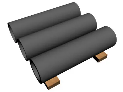 6in Pipe 3D model