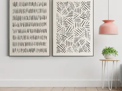 Photo Frame 108 Low-poly 3D model