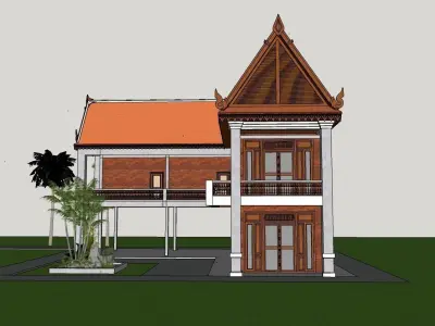    Vocation House  3D model