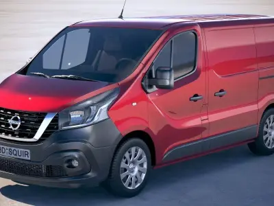 Nissan NV300 Cargo 2018 3D model