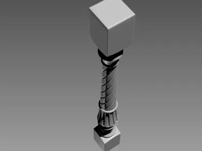 Baluster Free 3D model
