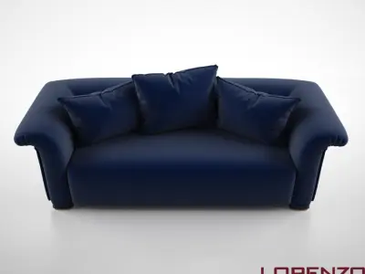 Lorenzo Tondelli Ali sofa 3D model 3D model