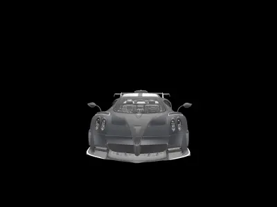 Pagani Imola 2021 3D model