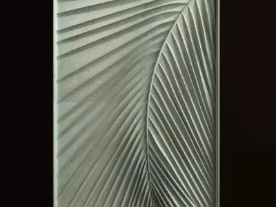 Coconut Leaft Ornament 001 Free 3D model