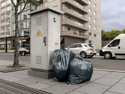 Street - Overcast and Sunny Full Scene 3D model