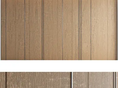 Decorative wall panels set 29 3D model