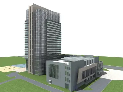 Building 77 3D model