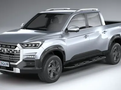 Rexton Sports Culmen 2024 3D model