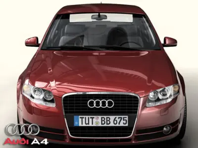 Audi A4 Sedan 2005 3D model