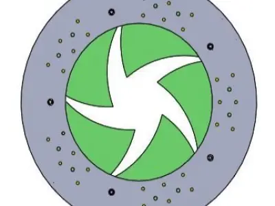 D500T80 wood iris mechanism laser cut  3D print model