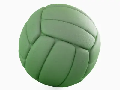 Simple Volleyball Ball 03 3D model