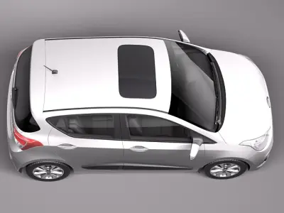 Hyundai i10 2014 3D model