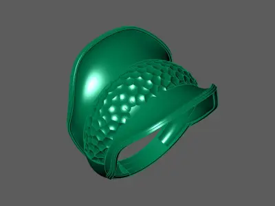 Plain Ring Women Ready STL 3DM Models Womens Rings 3D models 3D print model 48