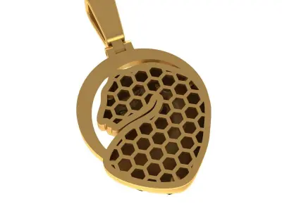 021 - HipHop Panther Pendant - Jaguar 3D print model