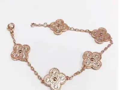 bracelet necklace earings van clef 3D print model