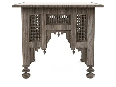 Islamic Arabic table 3D model