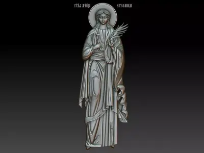 Saint Stephanida of Damascus 3D model