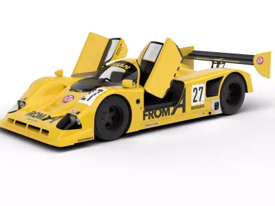 Nissan R90CK From A Racing 1990 HQ 3d model 3D model