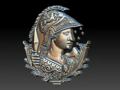 Engineering Symbol Roman Engenharia simbolo 3D print model