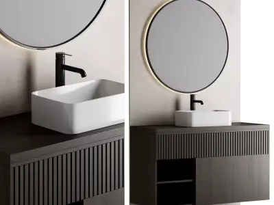 Bathroom Set 08 3D model