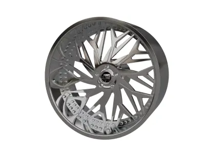 AMANI FORGED BALTA ORIGINAL FORGED WHEEL 3D MODEL 3D print model