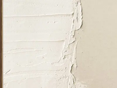 Plaster Two Photo Frame 396 Low-poly 3D model