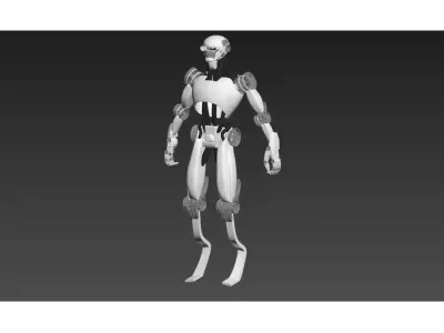 robot humanoid Free 3D model purchase