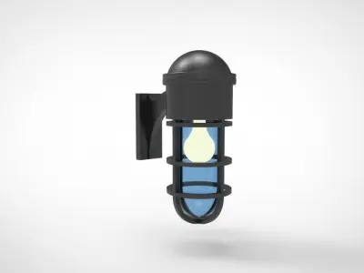 Marine Wall Light 1 3D model