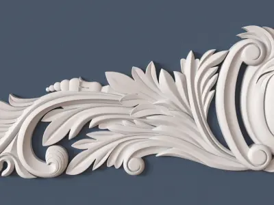 Decorative Onlay 3D model 9