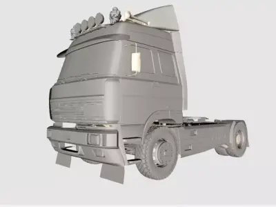  Liaz 300 MAXI Low-poly 3D model