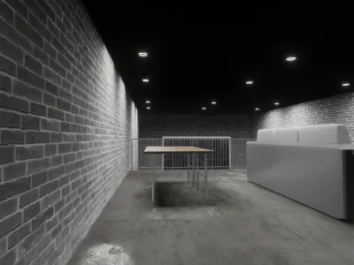 Warehouse loft 3D model