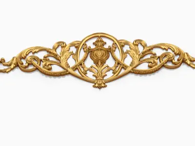 Classic decor ornament 105 3D model