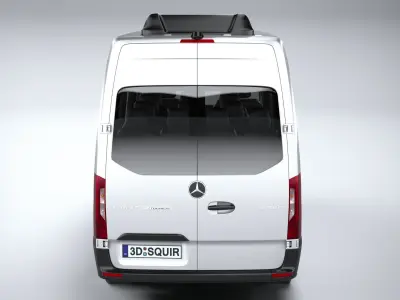 Mercedes Sprinter passenger L3H2 2019 3D model