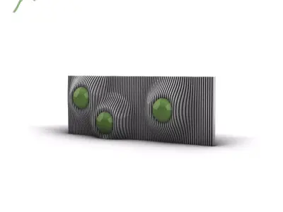 Grasshopper  EX 30  Pull point  Surface from points 3D model