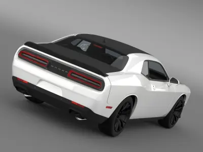 Dodge Challenger TA Concept LC 2014 3D model