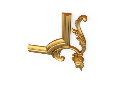 Classic decor ornament 143 3D model