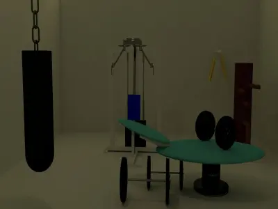 training assest 3D model