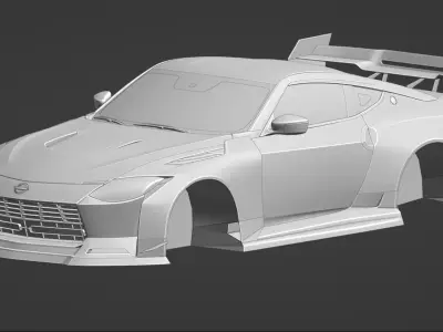 Nissan 400Z Nismo Hycade 3D model