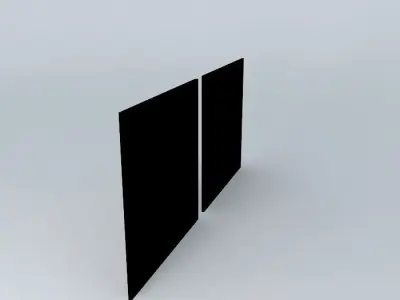Roberta Dacosta Acrylic on two screens  Free 3D model